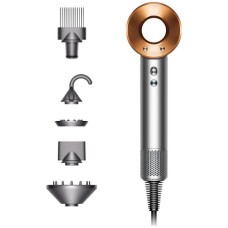 Фен Dyson Supersonic HD07, яркий никель/медный