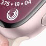 Apple Watch S9 GPS + Cellular 45mm Pink Aluminum Case with Light Pink Sport Loop