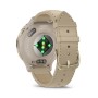 Умные часы Garmin Venu 3S Soft Gold French Gray Leather 010-02785-55