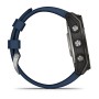 Умные часы Garmin Quatix 8 47 мм Amoled Sapphire Titanium Grey with Blue Band 010-02904-51