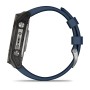 Умные часы Garmin Quatix 8 47 мм Amoled Sapphire Titanium Grey with Blue Band 010-02904-51