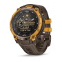 Умные часы Garmin Instinct Crossover Amoled Bronze Sunburst Cocoa 010-03398-01