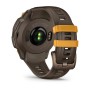 Умные часы Garmin Instinct Crossover Amoled Bronze Sunburst Cocoa 010-03398-01
