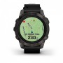 Умные часы Garmin Epix Pro (Gen 2) 47мм Carbon Gray Titanium with Black Band
