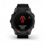 Умные часы Garmin Epix Pro (Gen 2) 47мм Carbon Gray Titanium with Black Band