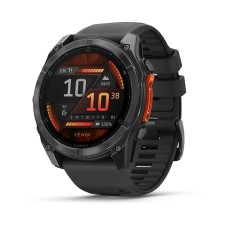 Умные часы Garmin Fenix 8 51mm Amoled Slate Gray with Black Silicone Band 010-02905-00