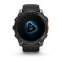 Умные часы Garmin Fenix 8 51mm Amoled Slate Gray with Black Silicone Band 010-02905-00