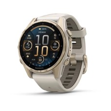 Умные часы Garmin Fenix 8 43 мм Amoled Sapphire Soft Gold 010-02903-11