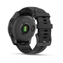 Умные часы Garmin Fenix E 47 мм Amoled Slate Gray Steel with Black Silicone Band 010-03025-01