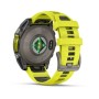 Умные часы Garmin Fenix 8 47 мм Solar Sapphire Titanium Yellow 010-02906-21