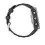 Умные часы Garmin Fenix E 47 мм Amoled Stainless Steel with Black Band 010-03025-02