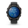 Умные часы Garmin Fenix 8 Pro 47mm Amoled Sapphire Lens Carbon Grey DLC Tinanium With Black/Pebble Gray 010-03198-01