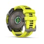 Умные часы Garmin Fenix 8 51mm Solar Sapphire Titanium with Yellow Graphite Silicone 010-02907-20