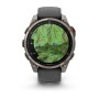 Умные часы Garmin Fenix 8 Pro 47mm Amoled Sapphire Lens Tinanium With Graphite/Black Silicone Band 010-03198-11