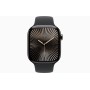 Apple Watch S10 42mm Slate Titanium Case with Black Sport Band S/M (HK)