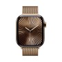 Apple Watch S10 42mm Gold Titanium Case with Gold Milanese Loop