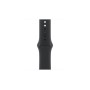 Apple Watch S10 42mm Silver Aluminum Case with Black Sport Band S/M