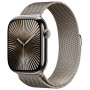 Apple Watch S10 46mm Natural Titanium Case with Natural Milanese Loop S/M (US)