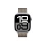 Apple Watch S10 42mm Silver Aluminum Case with Natural Milanese Loop