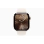 Apple Watch S10 42mm Gold Titanium Case with Starlight Sport Band S/M (US)