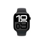 Apple Watch S10 GPS + Cellular, 46mm Aluminium Jet Black M/L
