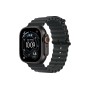 Умные часы Apple Watch Ultra 3 (2025) GPS + Cellular, 49 мм, корпус из черного титана, ремешок Ocean Band черного цвета