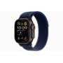 Умные часы Apple Watch Ultra 2 (2024) GPS + Cellular, 49 мм, корпус из черного титана, ремешок Blue Trail Loop US, размер M/L