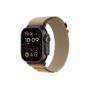 Умные часы Apple Watch Ultra 2 (2024) GPS + Cellular, 49 мм, корпус из черного титана, ремешок Alpine Loop Tan бежевого цвета US, размер M