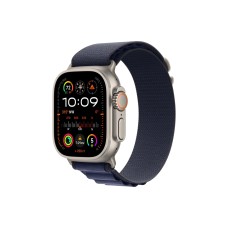 Умные часы Apple Watch Ultra 2 (2024) GPS + Cellular, 49 мм, корпус из бежевого титана, ремешок Alpine Loop Navy синего цвета, US, размер L