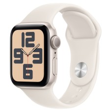 Умные часы Apple Watch SE 2 (2024) 40mm Starlight Aluminum Case with Starlight Sport Band M/L HK