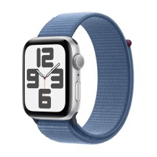 Умные часы Apple Watch SE 2 (2024) 40mm Silver Aluminium Case with Winter Blue Sport Loop US
