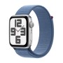 Умные часы Apple Watch SE 2 (2024) 40mm Silver Aluminium Case with Winter Blue Sport Loop US