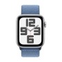 Умные часы Apple Watch SE 2 (2024) 40mm Silver Aluminium Case with Winter Blue Sport Loop US