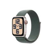 Умные часы Apple Watch SE 2 (2024) 40mm GPS + Cellular Starlight Aluminum Case with Lake Green Sport Loop