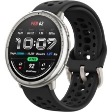 Умные часы Amazfit Active 2 Black Sport Silicone (Черный)