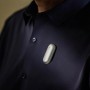 Цифровой диктофон Plaud NotePin с поддержкой ChatGPT, Lunar Silver