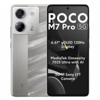 Смартфон POCO M7 Pro 5G 12/512GB Lunar Dust (Серебристый) (без ЗУ)