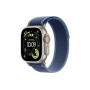 Умные часы Apple Watch Ultra 3 (2025) GPS + Cellular, 49 мм, Natural Titanium Case with Blue/Bright Blue Trail Loop, S/M