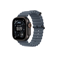 Умные часы Apple Watch Ultra 3 (2025) GPS + Cellular, 49 мм, Black Titanium Case with Anchor Blue Ocean Band