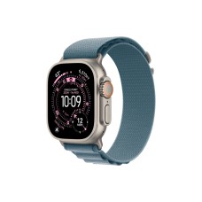 Умные часы Apple Watch Ultra 3 (2025) GPS + Cellular, 49 мм, Natural Titanium Case with Light Blue Alpine Loop S