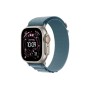 Умные часы Apple Watch Ultra 3 (2025) GPS + Cellular, 49 мм, Natural Titanium Case with Light Blue Alpine Loop S