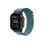 Умные часы Apple Watch Ultra 3 (2025) GPS + Cellular, 49 мм, Black Titanium Case with Light Blue Alpine Loop S