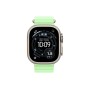 Умные часы Apple Watch Ultra 3 (2025) GPS + Cellular, 49 мм, Natural Titanium Case with Neon Green Ocean Band