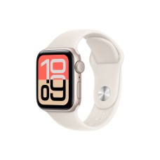 Умные часы Apple Watch SE 3 (2025) 44mm Starlight Aluminum Case with Starlight Sport Band S/M