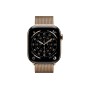 Apple Watch S11 42mm GPS + Cellular, Gold Titanium Case with Gold Milanese Loop