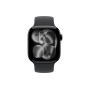 Apple Watch S11 42mm Jet Black Aluminum Case with Black Solo Loop Size 5