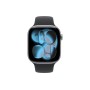 Apple Watch S11 46mm Space Gray Aluminum Case with Black Sport Band M/L
