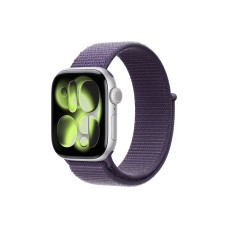 Apple Watch S11 42mm Silver Aluminum Case with Purple Fog Sport Loop