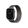 Apple Watch S11 46mm GPS + Cellular, 46mm Slate Titanium Case with Slate Milanese Loop S/M