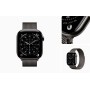 Apple Watch S11 46mm GPS + Cellular, 46mm Slate Titanium Case with Slate Milanese Loop S/M